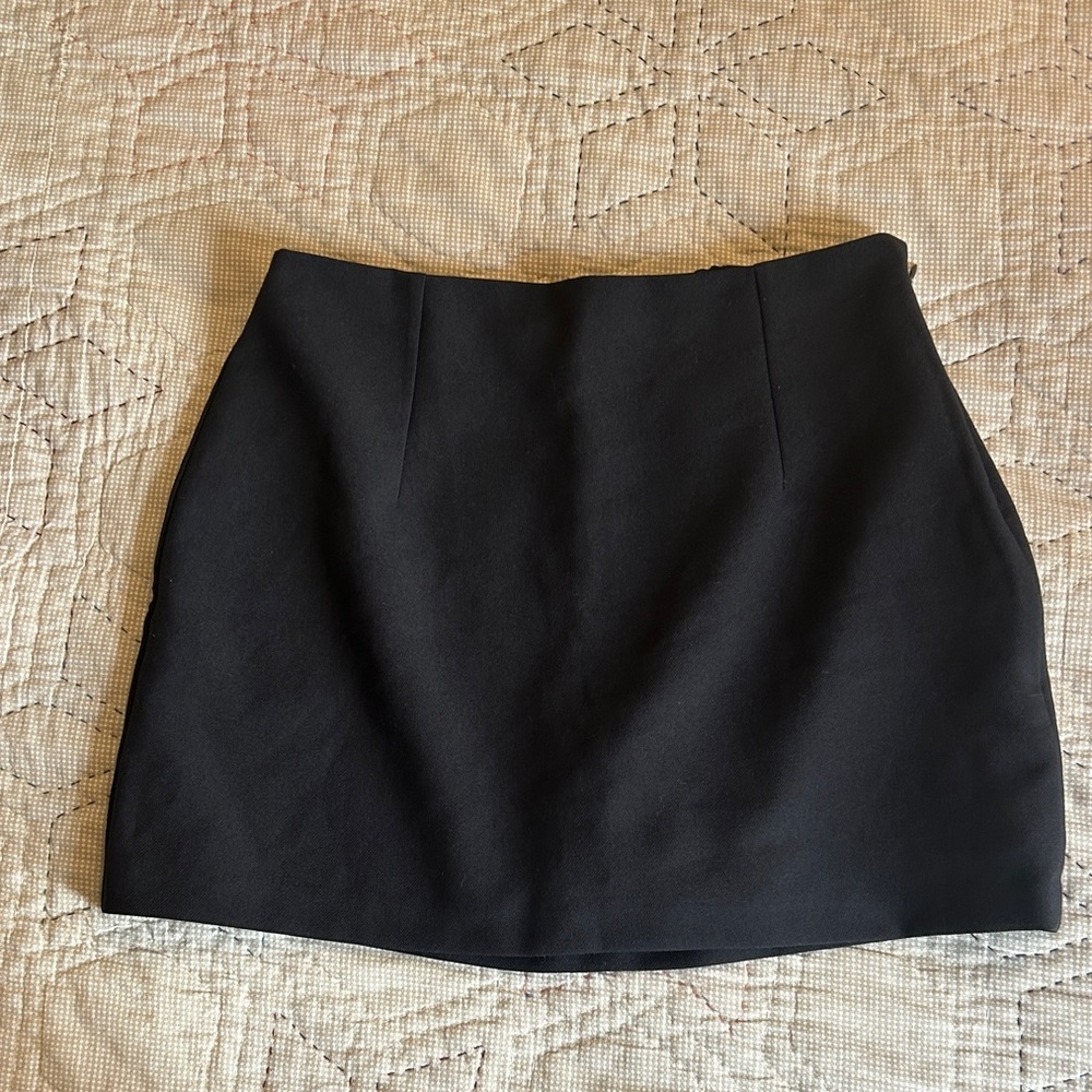 Abercrombie & Fitch Black Scarlett Mini Skort Size Small
